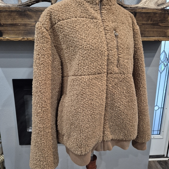 NAADAM Jacket,  Womens Teddy Jacket Size Large - Picture 4 of 5